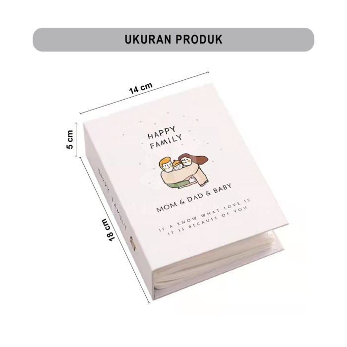 [Expert] BUKU ALBUM FOTO / ALBUM FOTO POLAROID / ALBUM FOTO ISI 100 PCS BESAR