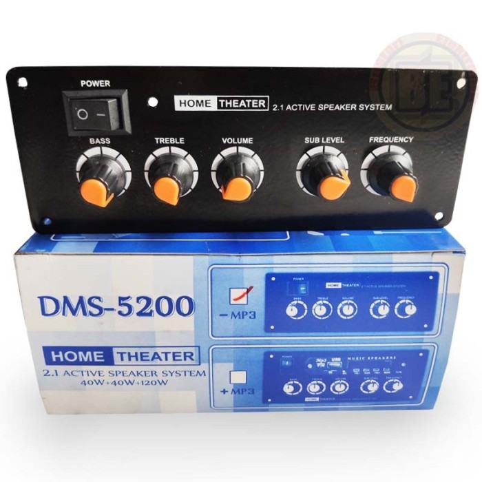 (Expert) Kit Power Active Home Theater 2.1 Channel DMS-5200 inum