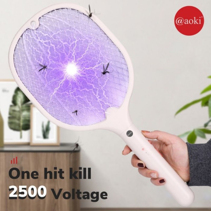 (Expert) Raket Nyamuk 2 in 1 AK 890s Aoki