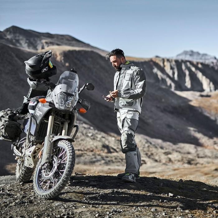 Ready Klim Carlsbad Jacket Petrol/Strike Orange Best Quality