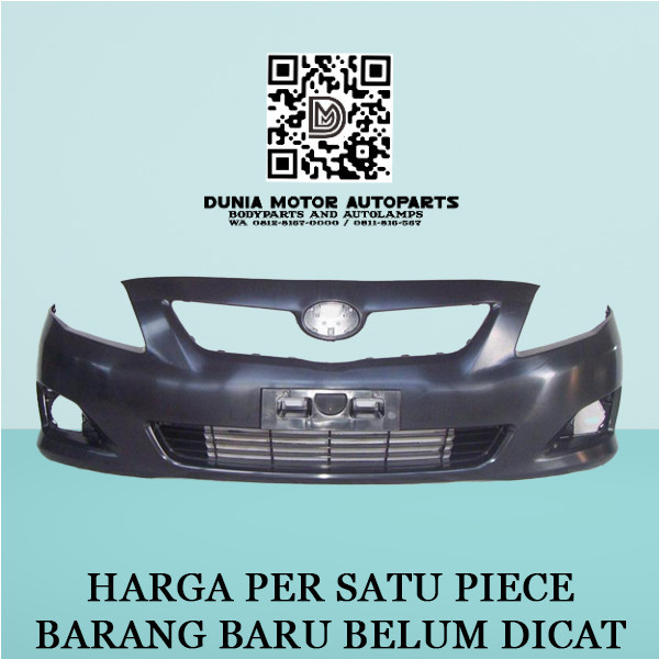 BUMPER BEMPER DEPAN COROLLA ALTIS 2008 2009 2010 BARU IMPORT