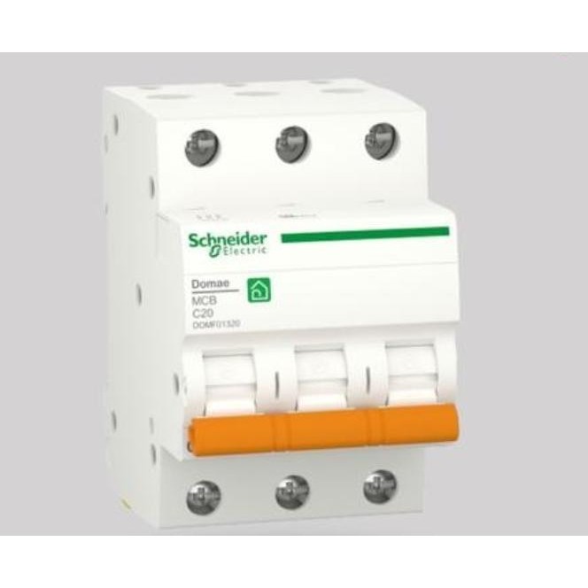 Mcb Domae Schneider 3Phase 20A