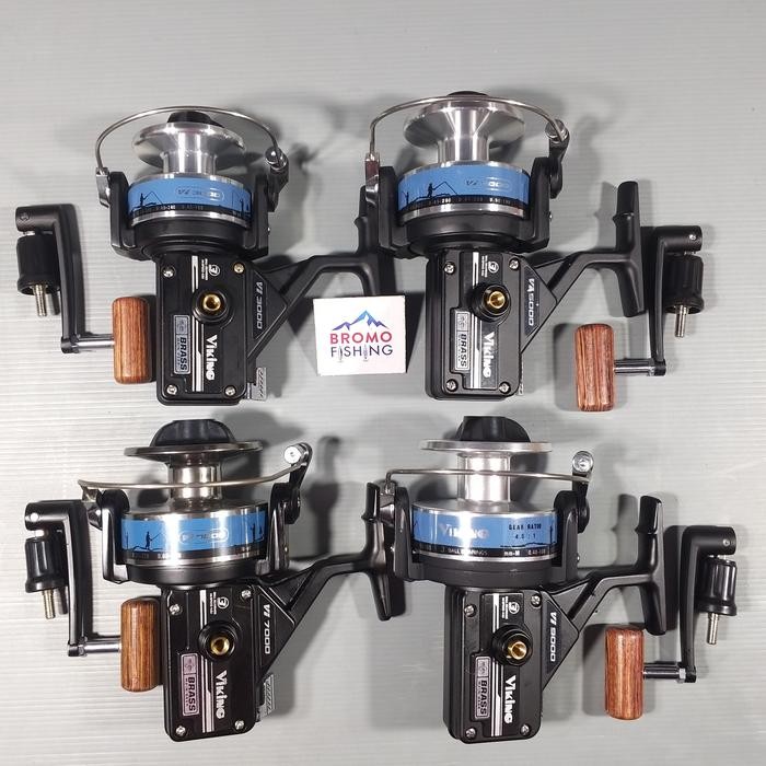 Reel Viking Vi 3000 5000 7000 9000 Silver Series