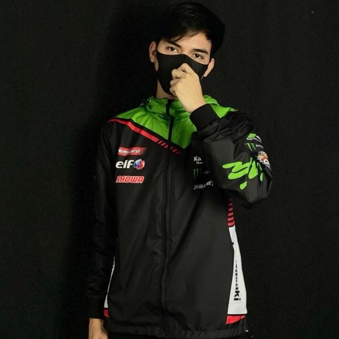 New Outwear Jaket Hoodie Kawasaki Ninja Motogp Kawasaki Racing Team Best Quality