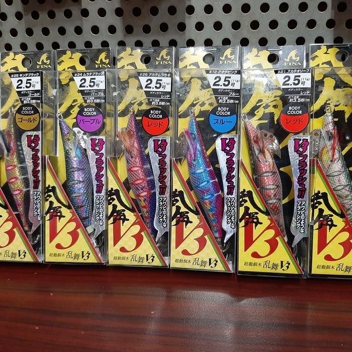 Umpan Cumi Hayabusa Eging V3 Fina 2.5 Japan