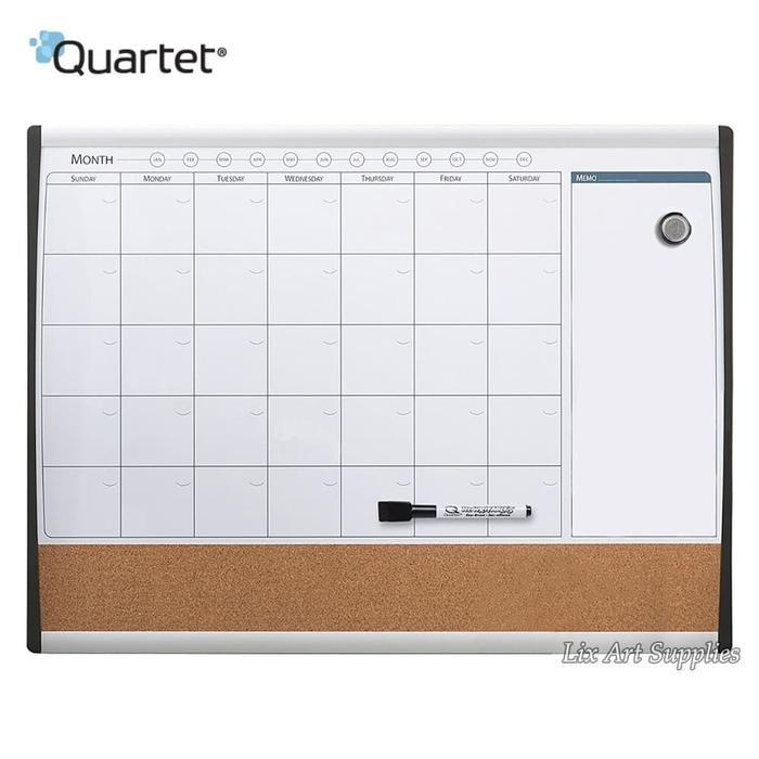 

Promo!! Quartet Arc Frame Combination Planner Board 43 X 58 Cm (Whiteboard)