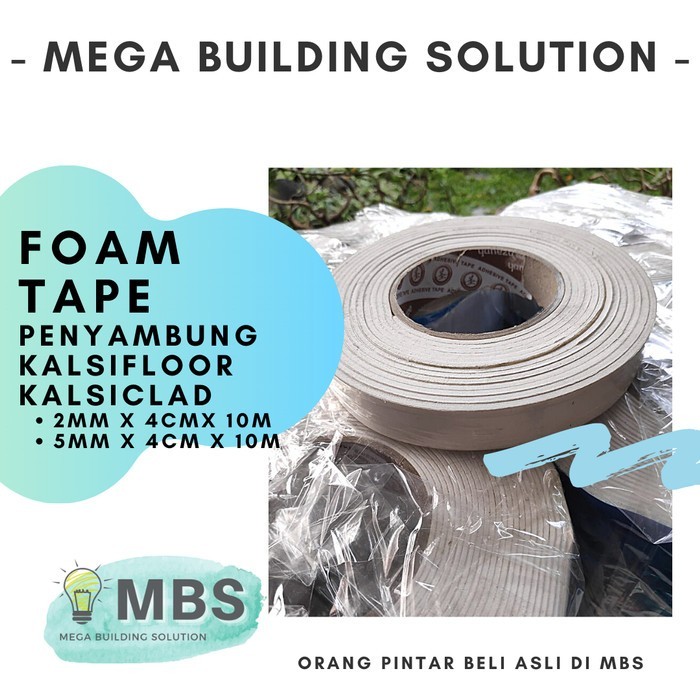 Foam Tape Kalsifloor Tape 40cm x 10m - Kalsi Tape TERMURAH