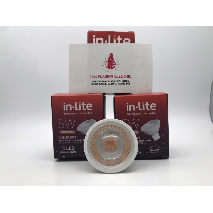 LAMPU MR16 MR 16 INLITE IN-LITE 5W 5 W 5WATT 5 WATT