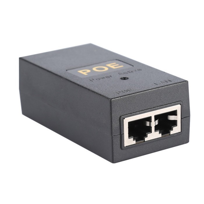 [Expert] POE Power Over Injector Gigabit Passive Ethernet Adaptor POE 24V/48V