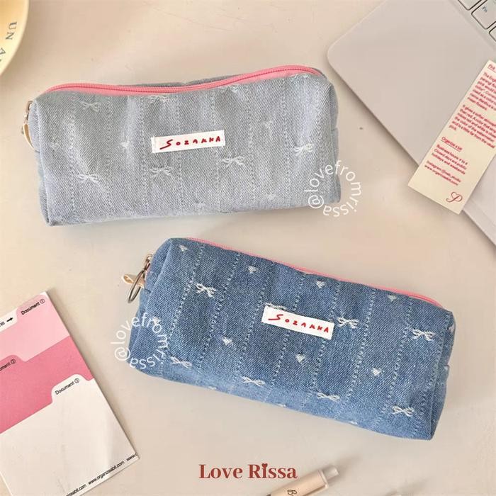 

Pouch Miki DenCute Pencil Pouch Kecil Tempat Pensil Lucu Kotak Pensil Tempat Makeup Mini Kantong