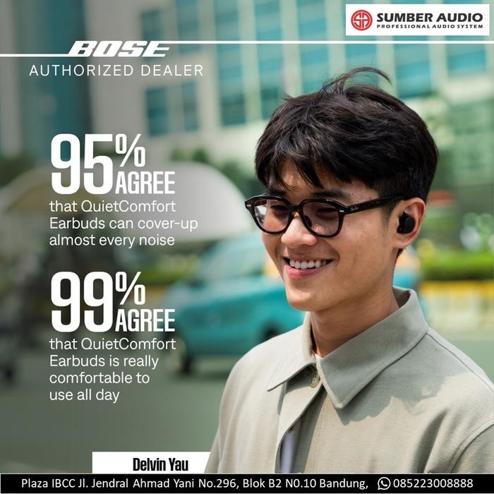 Bose Quietcomfort Earbud Anc Noice Canceling Tws Earphone
