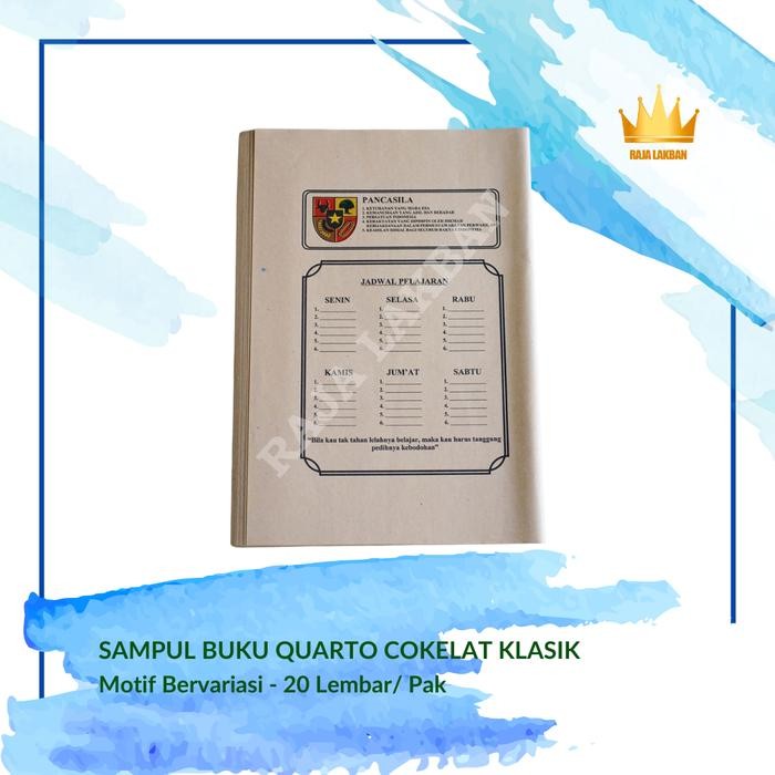 

Sampul Buku Quarto Sampul Buku Cokelat Klasik PAK