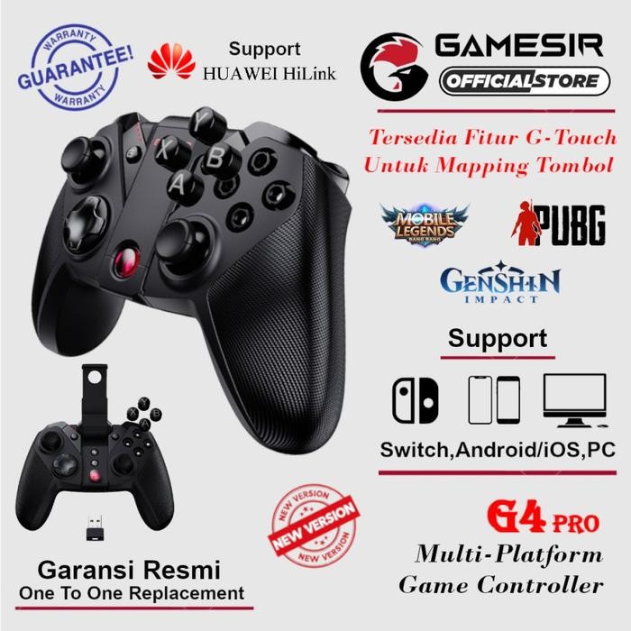 GameSir G4 Pro Joystick Gamepad Game Controller PUBG ML Genshin COD