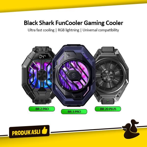 Black Shark FunCooler 2/3 Pro BR20 Plus Cooler Pendingin Hp Gaming