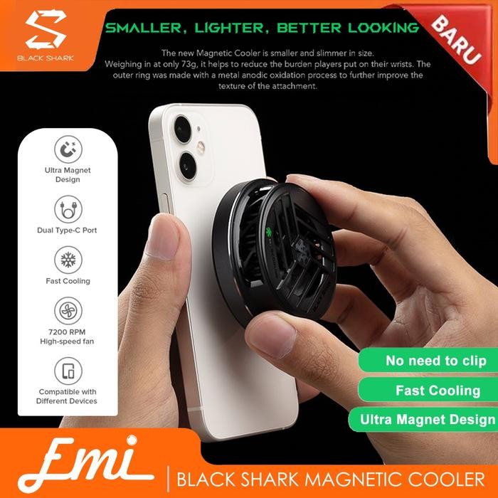 Black Shark Magnetic Cooler FunCooler BlackShark for IPad Tablet