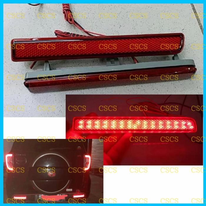 Reflektor Bumper Belakang New Rush Terios 2012 2015 2017 Lampu