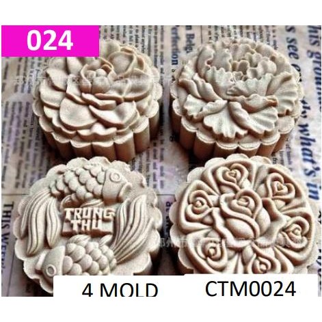 

Cetakan Kue Bulan Mooncake Press Moon Cake Trung Flower 125Gr Gratis Ongkir