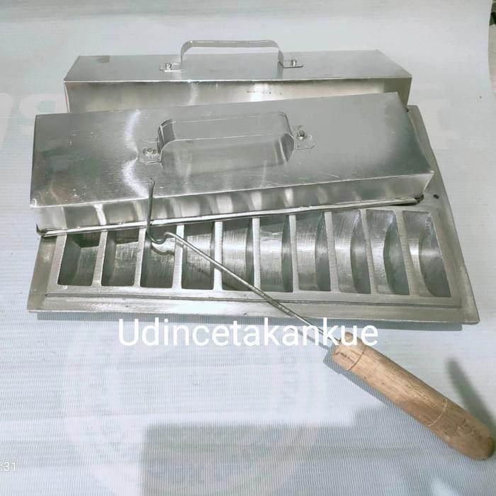 

Cetakan Kue Pukis,Pancong,Bandros Lubang20 Aluminium Tebal+Tutup+Cukil Gratis Ongkir