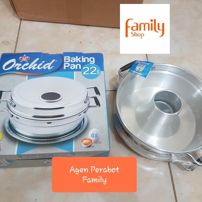 

Baking Pan Orchid 22Cm 4 Telor / Bakingpan Orchid 22 Cm Gratis Ongkir