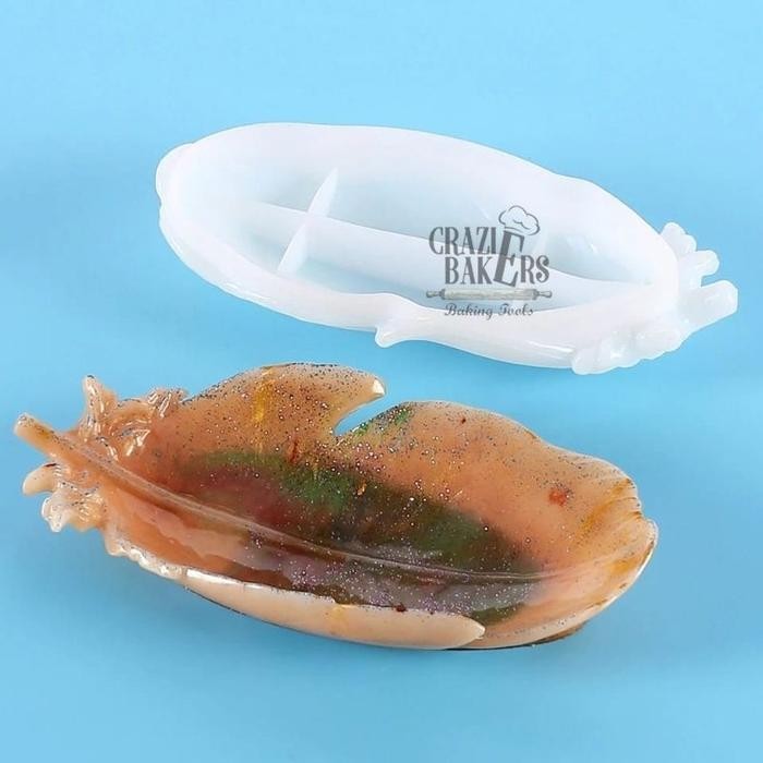 

Cetakan Silikon Resin Feather Plate Epoxy Silicon Mold Gratis Ongkir