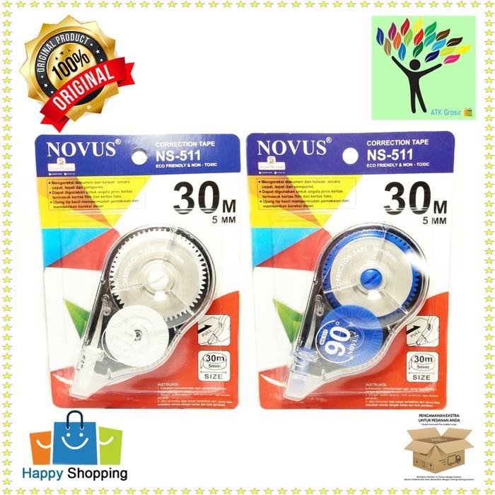 

Correction Tape NS511 30 m / TipEx Kertas Novus