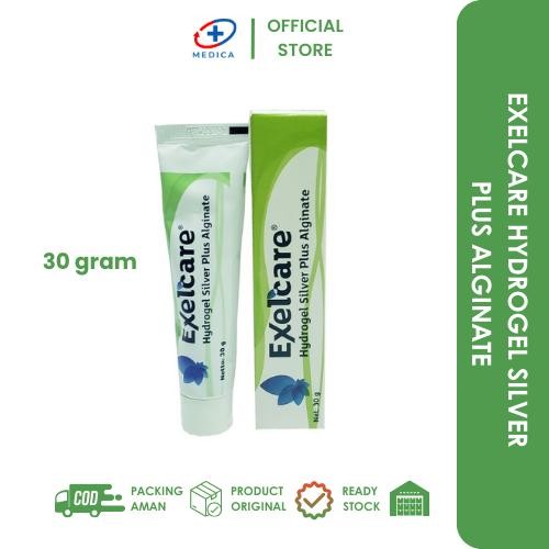 Exelcare Hydrogel Silver Plus Alginate 30G / Perawatan Luka/ Dressing