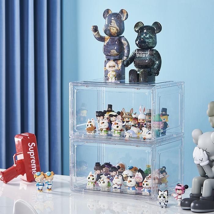 Shoe Box Sneaker Acrylic Transparent Kotak Sepatu Akrilik Bening Besar