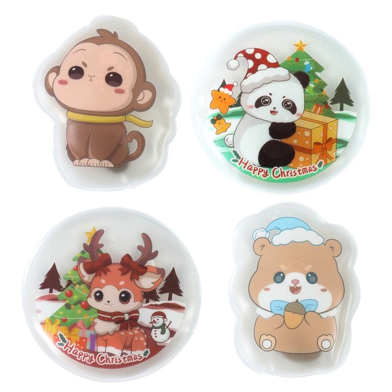Self-Heating Hand Warmer Reusable Snap Hot Pack Winter Long Lasting Cartoon Heat Pad Pocket Hand