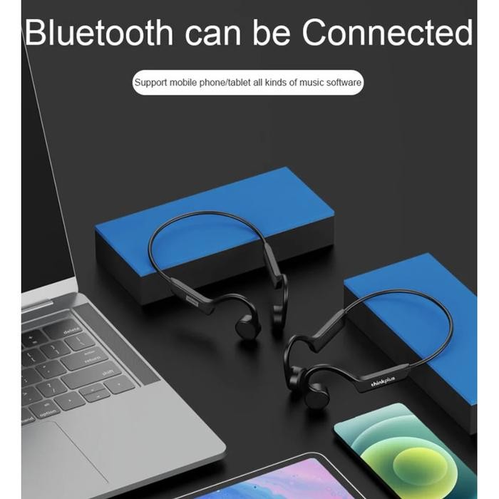 Bone Conduction Earphones Bluetooth 5.3 Waterof X4 Lenovo Thinkplus