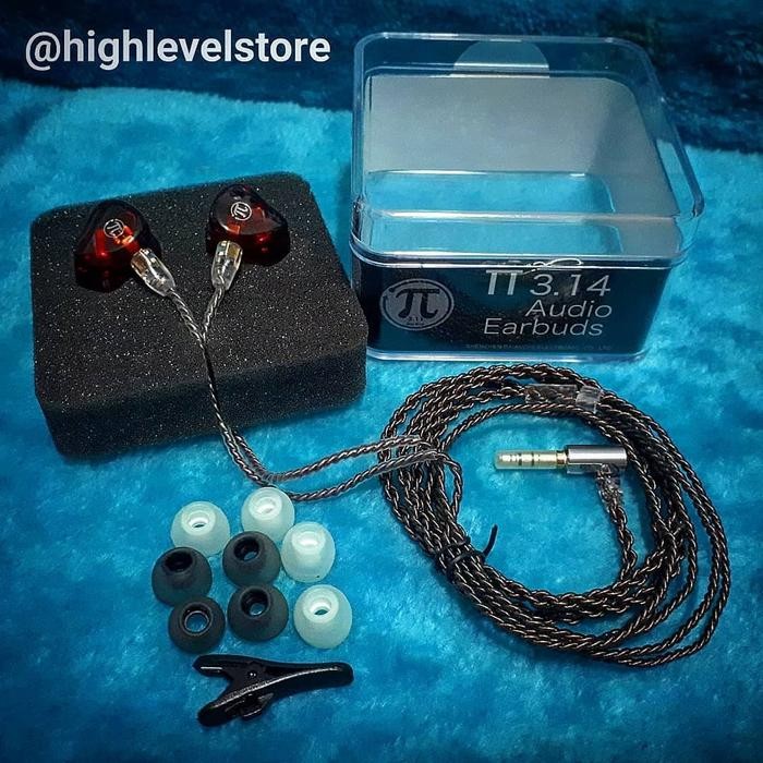 Pi 3.14 Audio - In Ear Monitor - Type Dr2 - Red