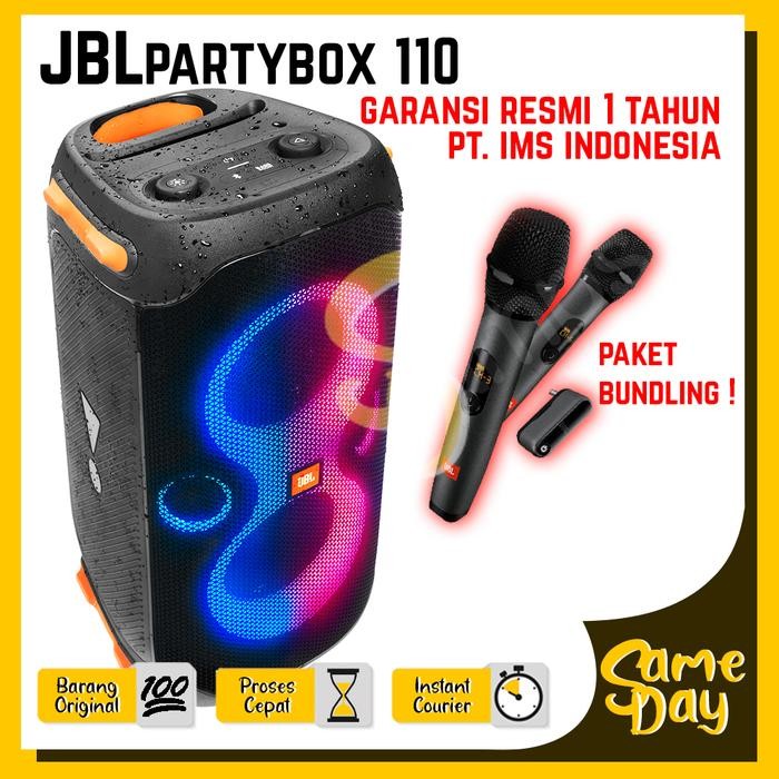 Jbl Partybox 110 Partybox110 Portable Speaker Party Box