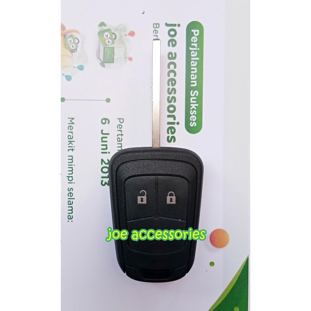 CASING COVER RUMAH DUPLIKAT KUNCI KEY SHELL CHEVROLET AVEO
