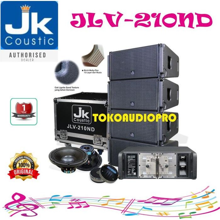 Speaker Linearray Jk Coustic Jlv210Nd 10 Speaker Jk Coustic Jlv-210 Nd