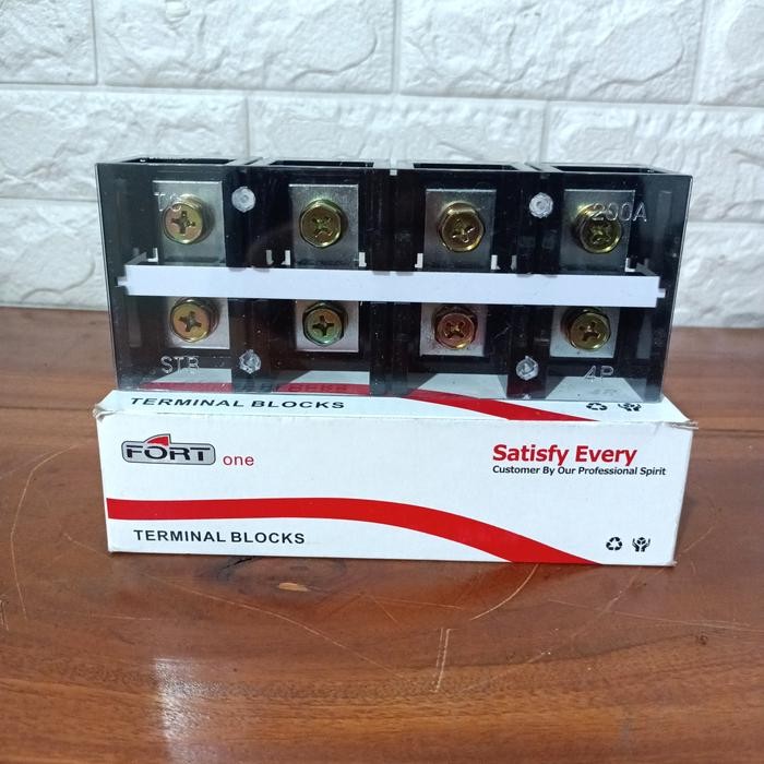 Terminal 4P 200A 4P 150A 2004 Terminal Listrik Terminal Block