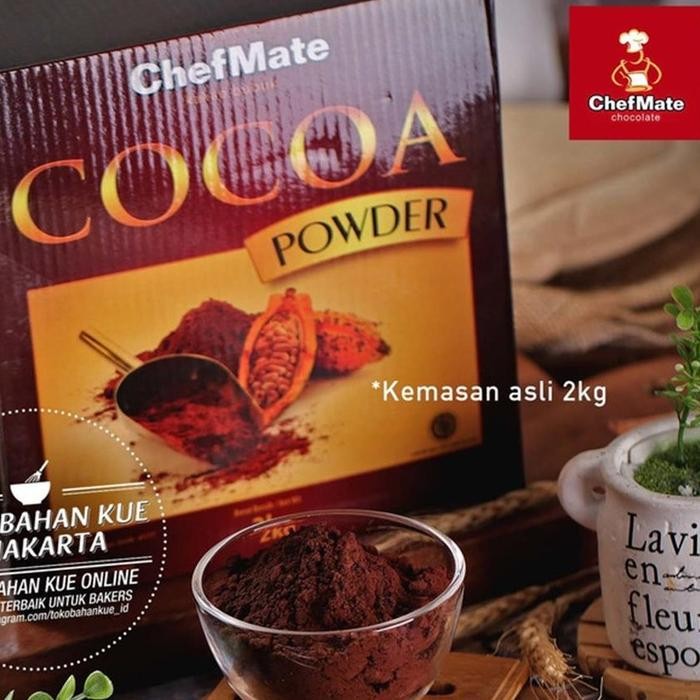 

Chefmate Cokelat Bubuk 500gr Coklat Murni Purecocoa Pure Kakao Powder