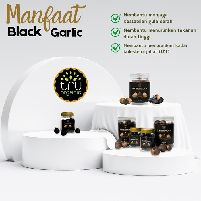

Truorganic Black Garlic Reguler 250Gr Bawang Putih Hitam Tunggal