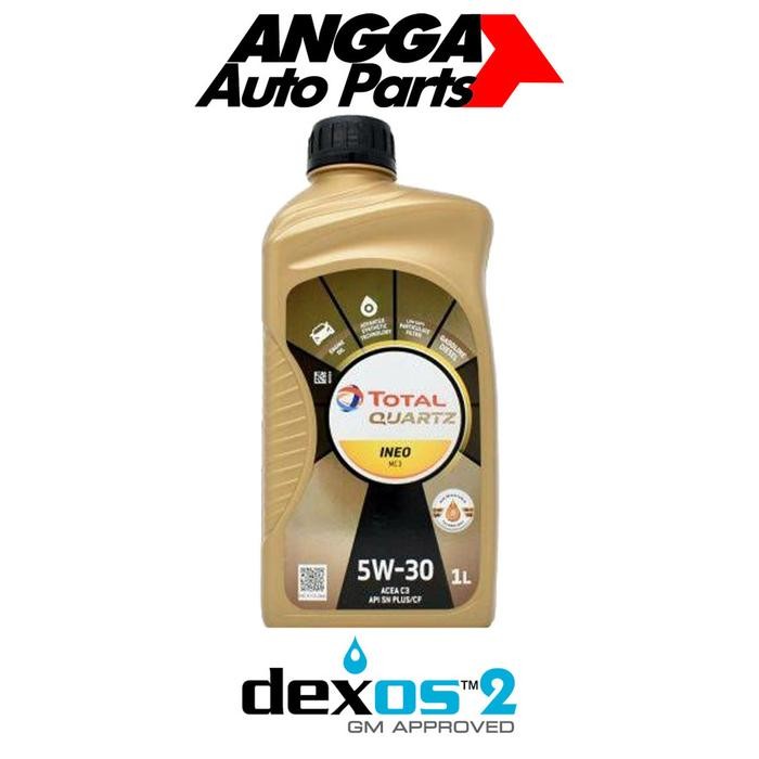 Total + Oli Total Ineo Oli Mesin 5W-30 Berfungsi Sebagai Pelumas Mesin Mobil