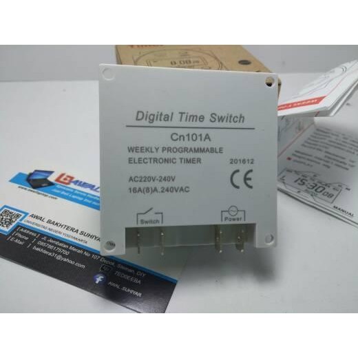 Timer Ac 220V Otomatis Digital Timer