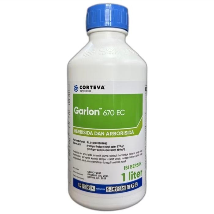 GARLON 670 EC 1 LITER repack / GARLON 1 LITER / HERBISIDA GARLON 670 EC 1 LITER / GARLON 670 EC /