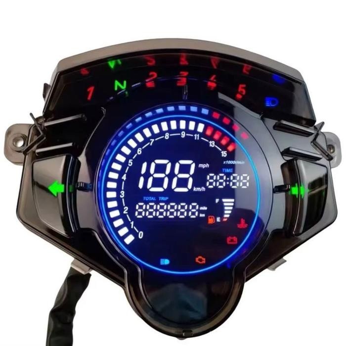 Speedometer Spidometer Kilometer Adometer Digital Motor Jupiter Mx135 Pnp