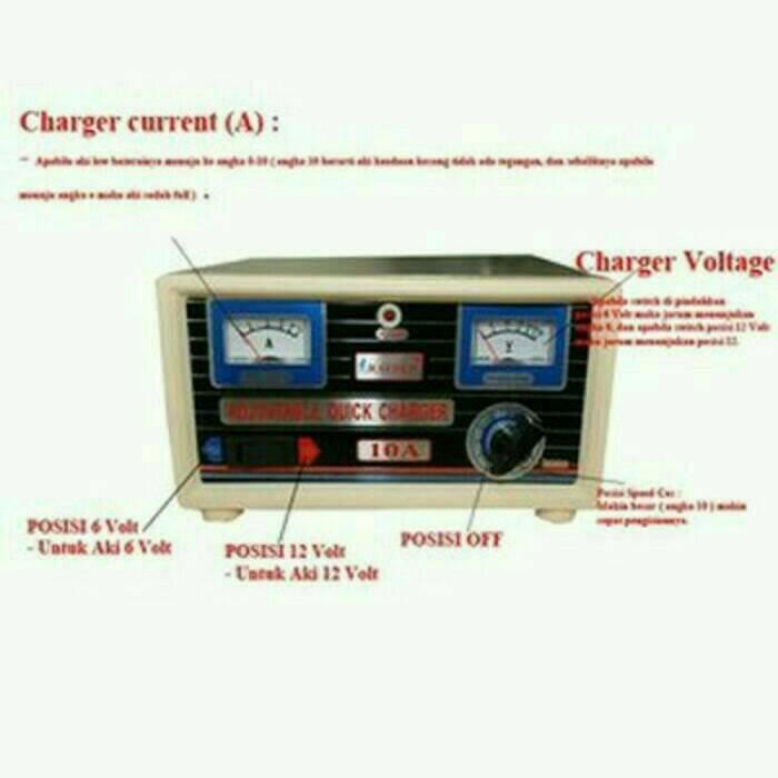 RAYDEN CHARGER AKI 10A , RAYDEN ACCU,CHARGER AKI MOTOR/MOBIL