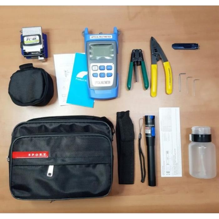 (Expert) FIBER OPTIC TOOLS PERALATAN FIBER OPTIC FULL SET