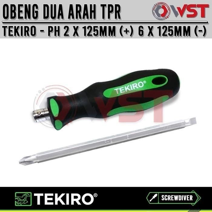 (Expert) Obeng Bolak Balik Tekiro TPR / Obeng TPR dua arah