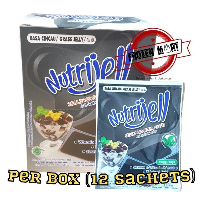 

New NUTRIJELL Cincau / Agar Agar Instant / Konnyaku Jelly Powder 15 Gr