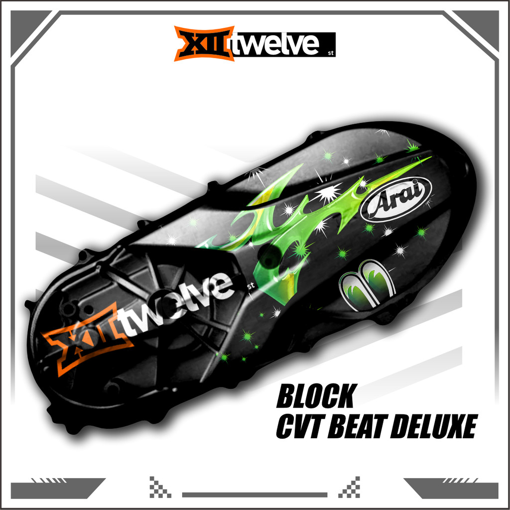Sticker block cvt beat deluxe suriken