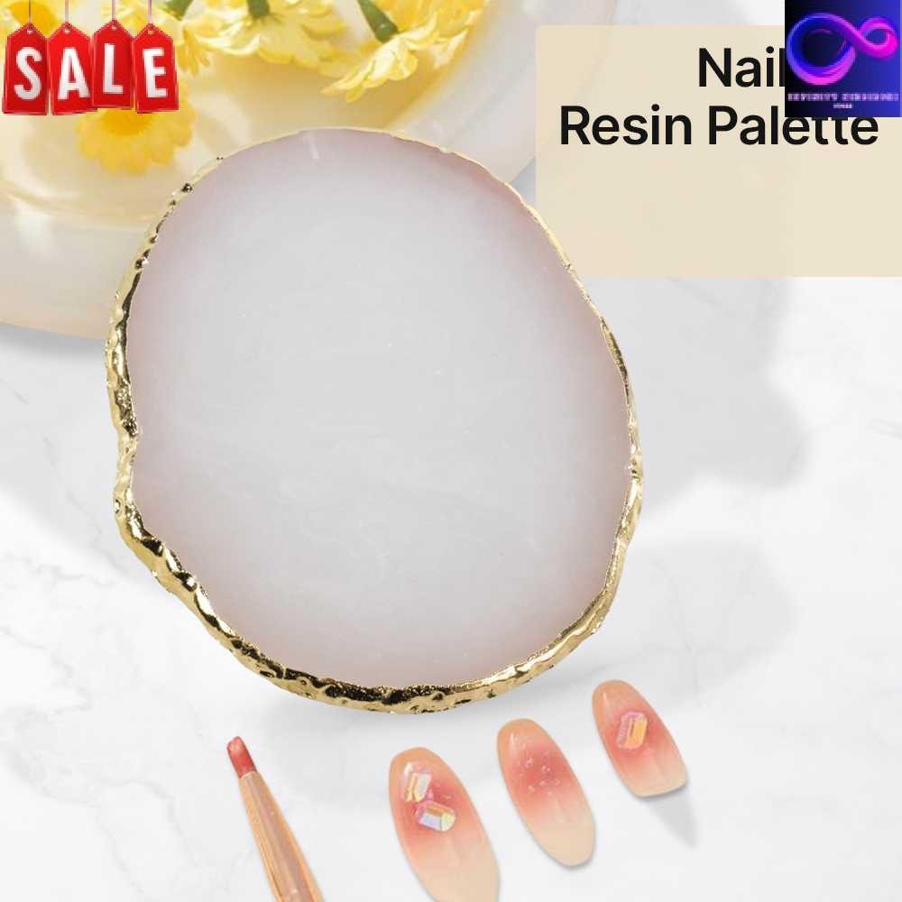 

Murah Meriah BLUELANS Nail Art Palette Resin Kerang Pencampur Warna Kutek UV Gel - 5123 Infinity.Nibieski