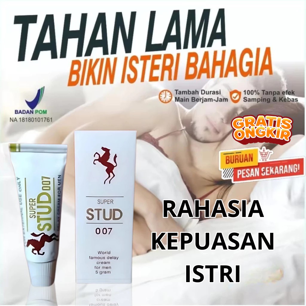 { HERBAL STORE } stud 007 asli 100% herbal alami OBAT PEMBESAR DAN PANJANG PRIA PERMANEN