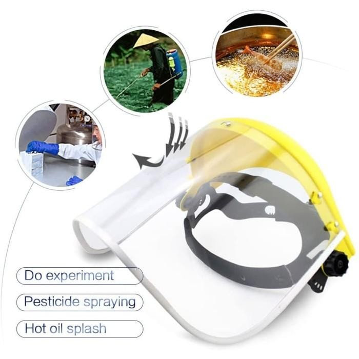 Helm Apd Face Shield / Safety Helmet / Pelindung Wajah / Helm Safety