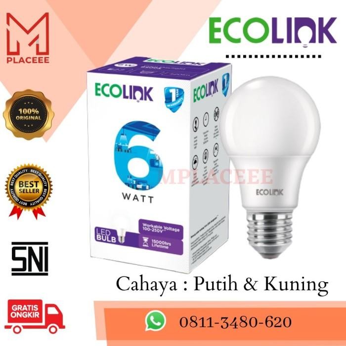 Expert Lampu led ecolink 6 watt harga promo
