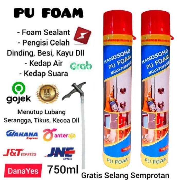 Expert PU Sealant Foam Spray PU Busa Foam Sealant Polyurethane Foam PU Foam